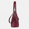 Bordowa torebka shopper ze skóry naturalnej - Oferta B2B - oferta dla firm