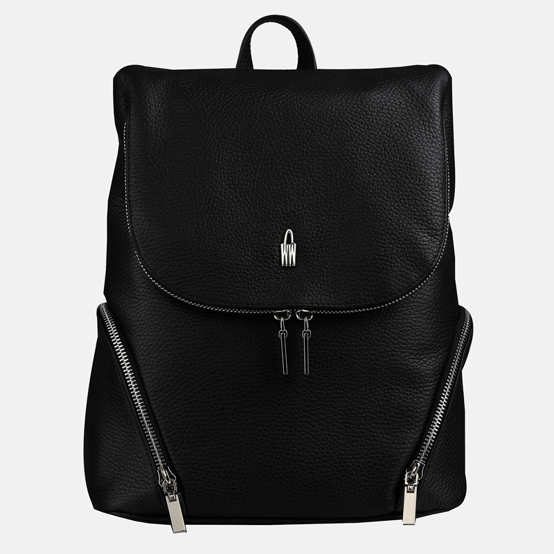 Czarny damski plecak skórzany - Oferta B2B - oferta dla firm