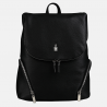 Czarny damski plecak skórzany - Oferta B2B - oferta dla firm