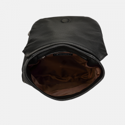 Czarny damski plecak skórzany - Oferta B2B