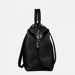 Czarna duża torebka skórzana - Oferta B2B