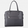 Popielata duża teczka skórzana damska - Oferta B2B - oferta dla firm