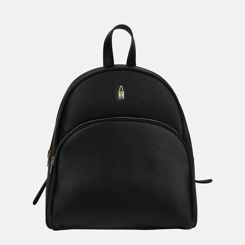 SPARK - Czarny plecak skórzany damski - Oferta B2B - oferta dla firm