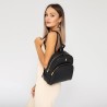 SPARK - Czarny plecak skórzany damski - Oferta B2B - oferta dla firm