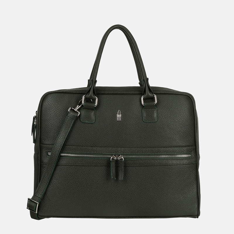 Zielona aktówka a4 skórzana - oferta dla firm