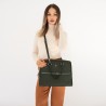 Zielona aktówka a4 skórzana - oferta dla firm