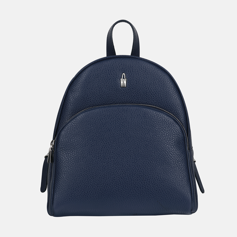 SPARK - Granatowy plecak skórzany - Oferta B2B - oferta dla firm